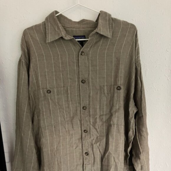 Patagonia L/S Button Up - Organic Cotton - Men's Large - Picture 1 of 4